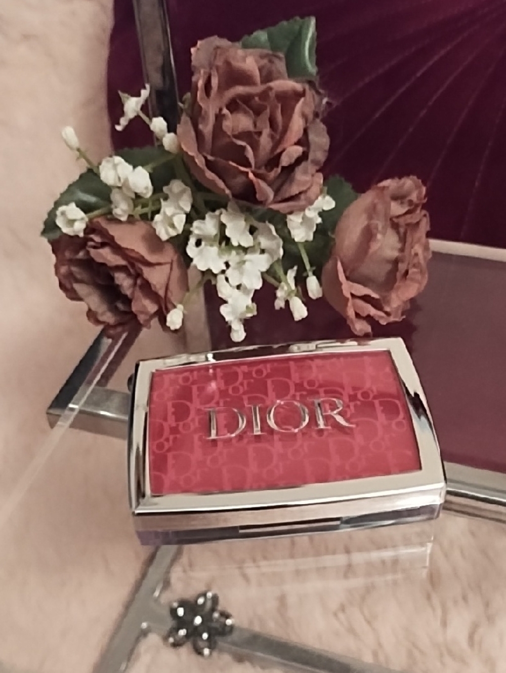 Dior "Rosy Glow" Blush 💜Color 006 Berry 🩷 Compact NWOT